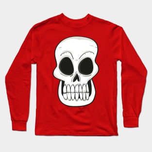 SKULL FUNNY Long Sleeve T-Shirt